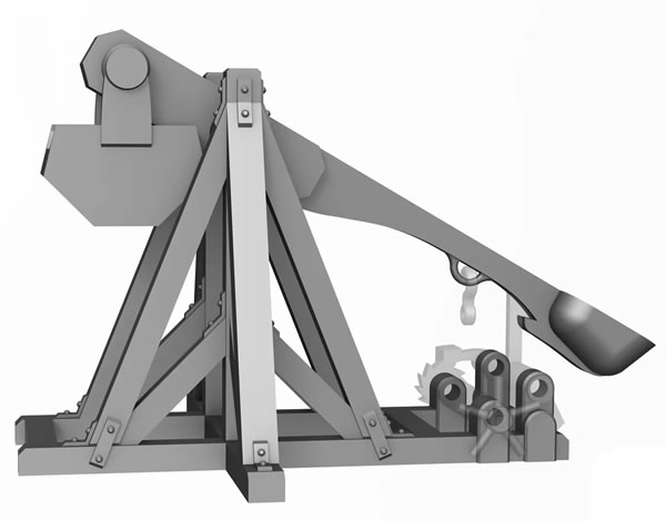 3D printable trebuchetby VogMan